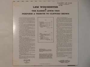 Lem Winchester - Perform A Tribute To Clifford Brown (LP-Vinyl Record/Used)