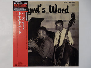 Donald Byrd - Byrd's Word (LP-Vinyl Record/Used)