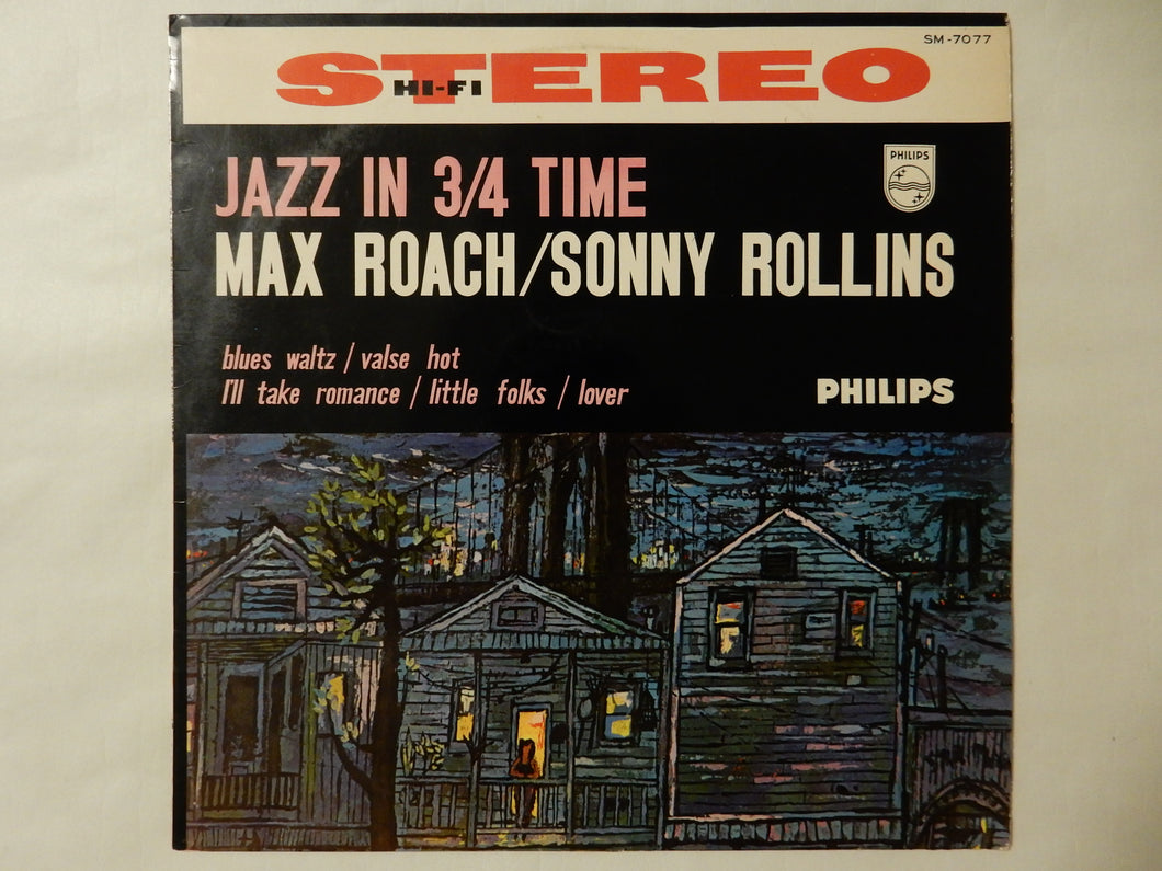 Max Roach, Sonny Rollins - Jazz In Three - Quarter Time (LP-Vinyl Record/Used)