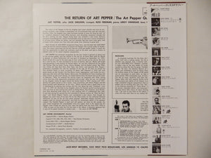 Art Pepper - The Return Of Art Pepper (LP-Vinyl Record/Used)