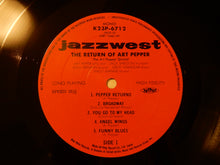 画像をギャラリービューアに読み込む, Art Pepper - The Return Of Art Pepper (LP-Vinyl Record/Used)
