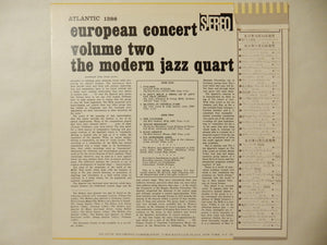 Modern Jazz Quartet - European Concert: Volume Two (LP-Vinyl Record/Used)