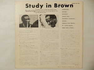 Clifford Brown, Max Roach - Study In Brown (LP-Vinyl Record/Used)
