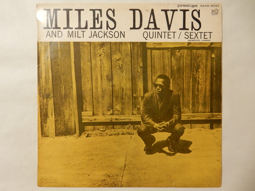 Miles Davis, Milt Jackson - Quintet / Sextet (LP-Vinyl Record/Used)