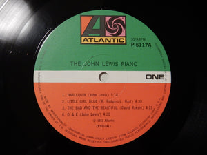 John Lewis - The John Lewis Piano (LP-Vinyl Record/Used)