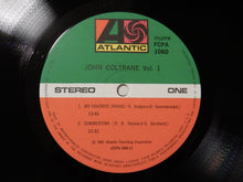 画像をギャラリービューアに読み込む, John Coltrane - John Coltrane Vol. 1 (LP-Vinyl Record/Used)
