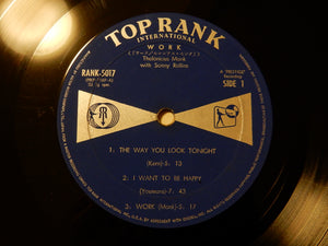 Thelonious Monk, Sonny Rollins - Work! (LP-Vinyl Record/Used)