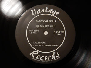 Al Haig, Lee Konitz - The Sessions Vol. 1 (LP-Vinyl Record/Used)