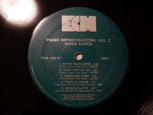 Chick Corea - Piano Improvisations, Vol. 2 (LP-Vinyl Record/Used)