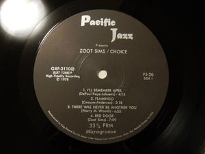 Zoot Sims - Choice (LP-Vinyl Record/Used)