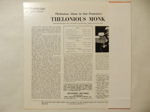 Thelonious Monk - Thelonious Alone In San Francisco (LP-Vinyl Record/Used)