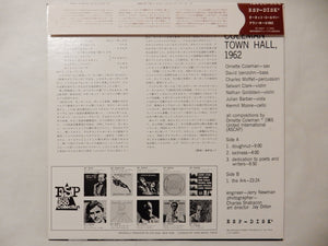 Ornette Coleman - Town Hall · 1962 (LP-Vinyl Record/Used)