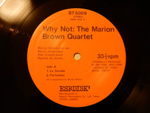 画像をギャラリービューアに読み込む, Marion Brown - Why Not (LP-Vinyl Record/Used)
