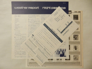 Weather Report - Night Passage (LP-Vinyl Record/Used)