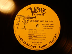 Count Basie - April In Paris (LP-Vinyl Record/Used)