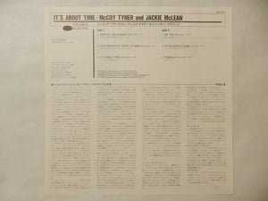 McCoy Tyner, Jackie McLean - It's About Time (LP-Vinyl Record/Used)