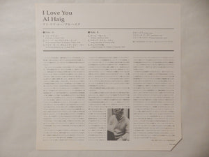 Al Haig - I Love You (LP-Vinyl Record/Used)