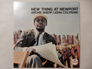 John Coltrane, Archie Shepp - New Thing At Newport (Gatefold LP-Vinyl Record/Used)