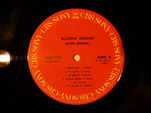 Kenny Burrell Bluesin' Around CBS/Sony 25AP 2780