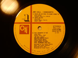 Jim Hall - Concierto (LP-Vinyl Record/Used)