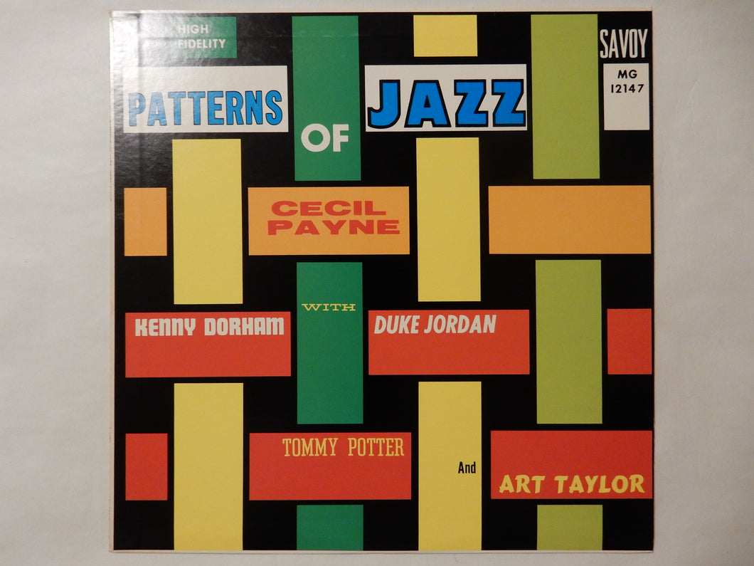 Cecil Payne - Patterns Of Jazz (LP-Vinyl Record/Used)