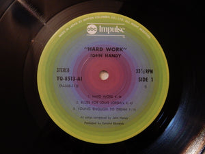 John Handy - Hard Work (LP-Vinyl Record/Used)