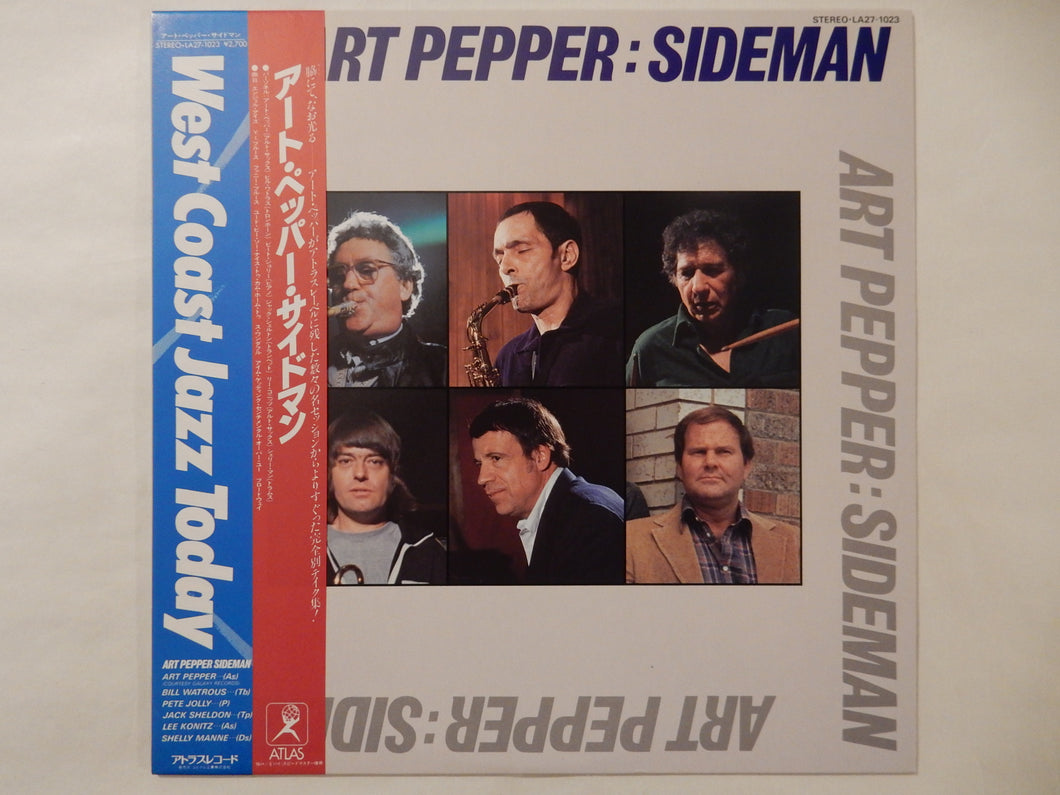 Art Pepper - Sideman (LP-Vinyl Record/Used)