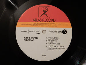 Art Pepper - Sideman (LP-Vinyl Record/Used)