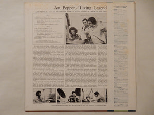 Art Pepper - Living Legend (LP-Vinyl Record/Used)