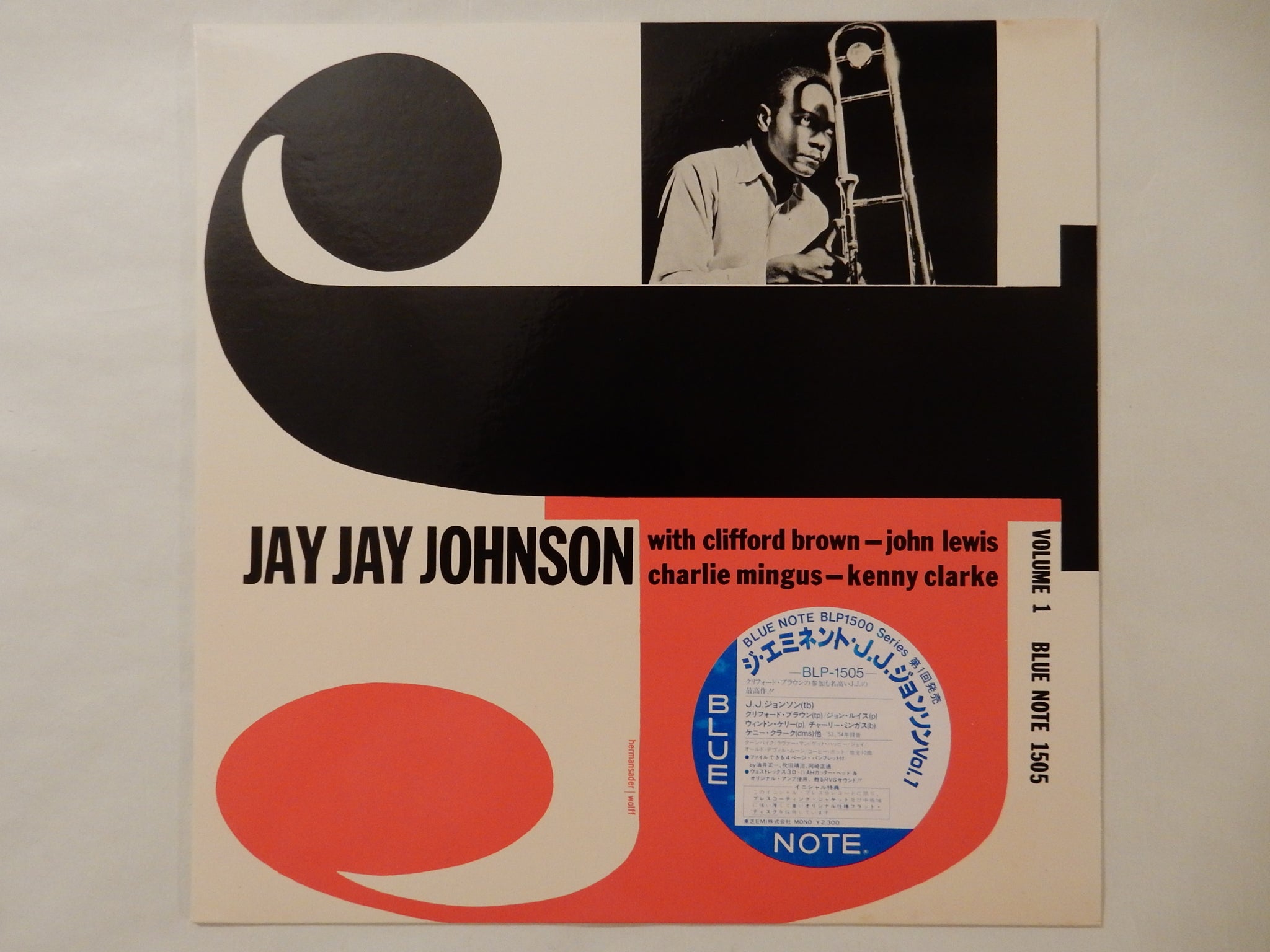 J.J. Johnson - The Eminent Jay Jay Johnson Volume 1 (LP-Vinyl