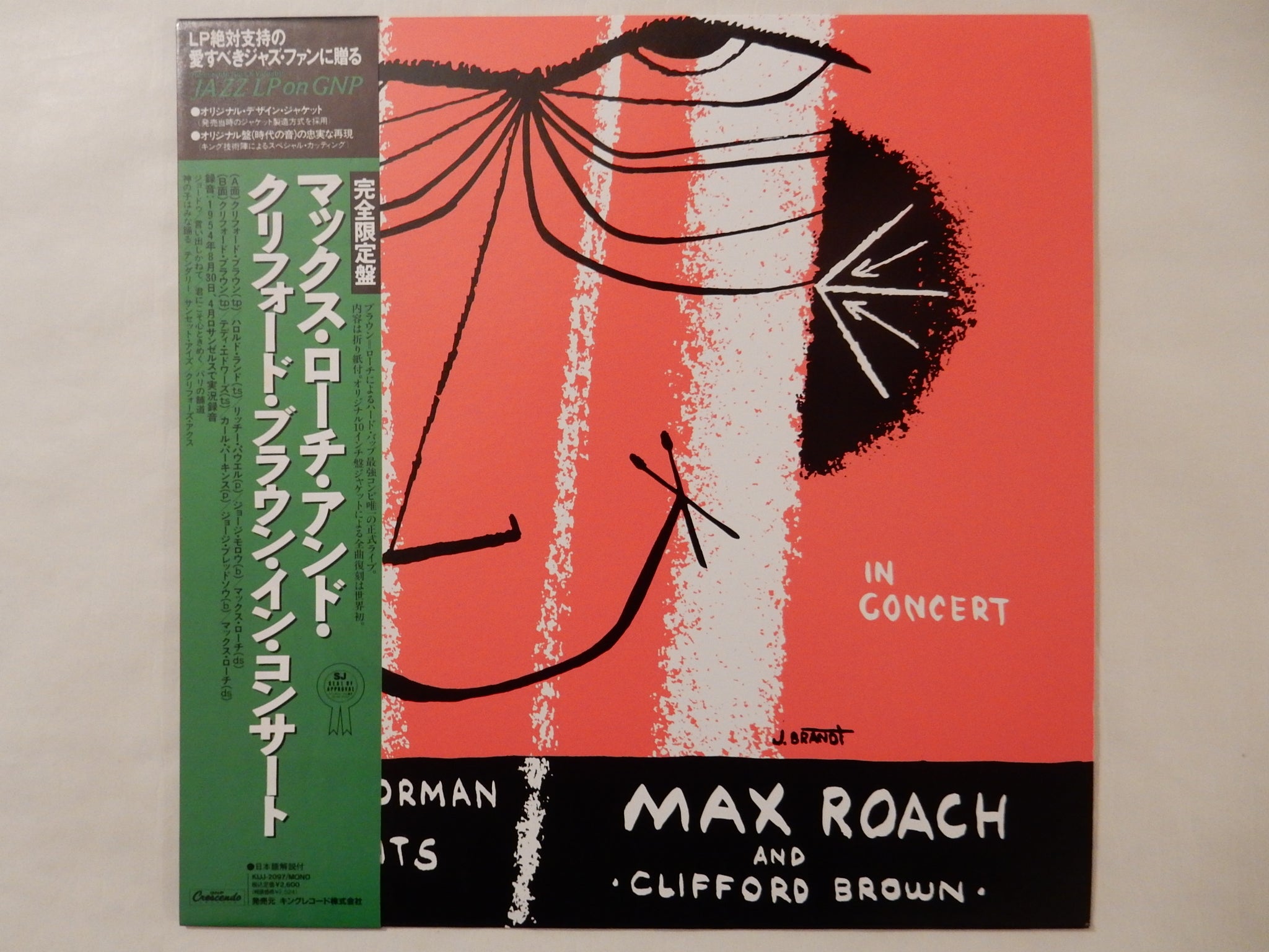Max Roach, Clifford Brown - In Concert (LP-Vinyl Record/Used