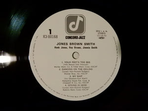 Hank Jones Trio Jones - Brown - Smith Concord Jazz ICJ-80168
