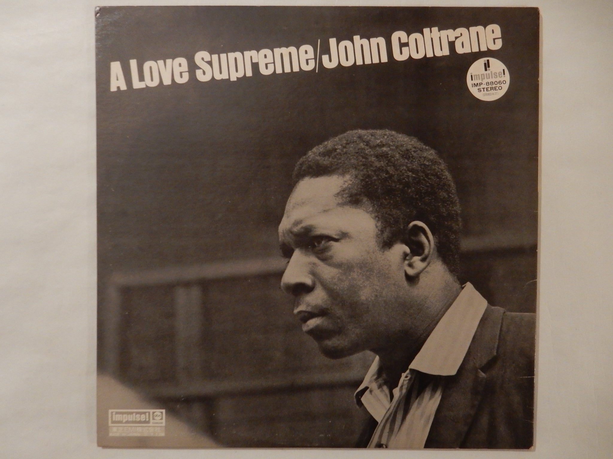 Pensioneret valse Urimelig John Coltrane - A Love Supreme (Gatefold LP-Vinyl Record/Used) – Solidity  Records