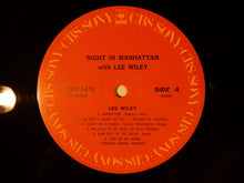 画像をギャラリービューアに読み込む, Lee Wiley - Night In Manhattan (LP-Vinyl Record/Used)
