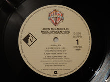 Load image into Gallery viewer, John McLaughlin - Music Spoken Here (LP-Vinyl Record/Used)
