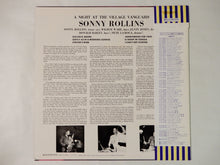 Laden Sie das Bild in den Galerie-Viewer, Sonny Rollins A Night At The &quot;Village Vanguard&quot; Blue Note LNJ-70097
