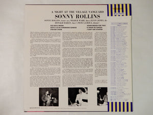 Sonny Rollins A Night At The "Village Vanguard" Blue Note LNJ-70097