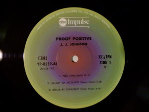 J.J. Johnson - Proof Positive (Gatefold LP-Vinyl Record/Used)