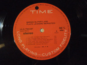 Marian McPartland - Plays Music Of Leonard Bernstein (LP-Vinyl Record/Used)