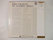 画像をギャラリービューアに読み込む, John Coltrane My Favorite Things Atlantic P-6030A
