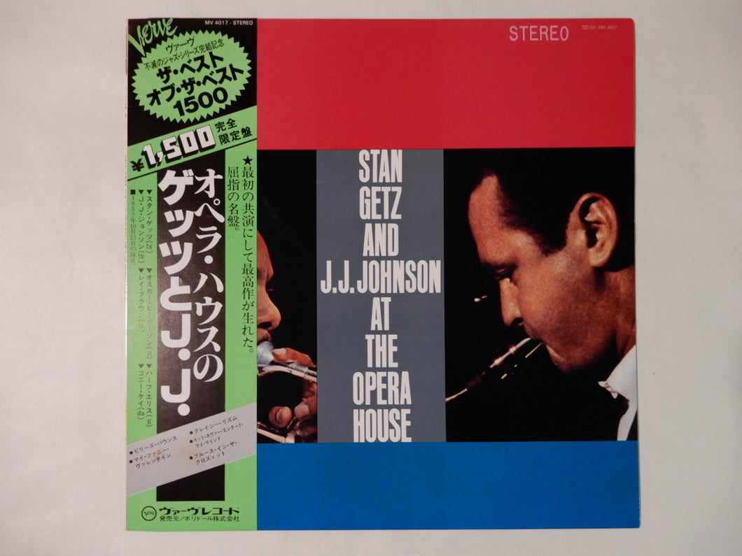 Stan Getz, J.J. Johnson - At The Opera House (LP-Vinyl Record/Used)