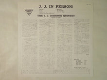 画像をギャラリービューアに読み込む, J.J. Johnson - J. J. In Person! (LP-Vinyl Record/Used)
