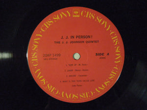 J.J. Johnson - J. J. In Person! (LP-Vinyl Record/Used)