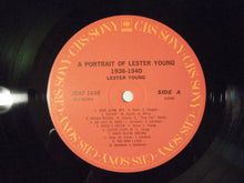画像をギャラリービューアに読み込む, Lester Young - A Portrait Of Lester Young 1936-1940 (LP-Vinyl Record/Used)
