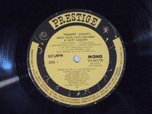 画像をギャラリービューアに読み込む, Miles Davis, Dizzy Gillespie, Fats Navarro - Trumpet Giants (LP-Vinyl Record/Used)
