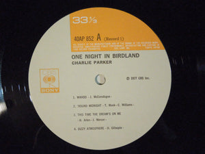 Charlie Parker - One Night In Birdland (2LP-Vinyl Record/Used)