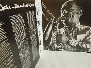 Benny Carter - Live And Well In Japan! (Gatefold LP-Vinyl Record/Used)
