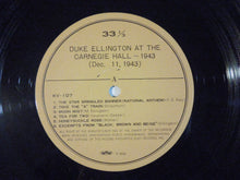 Load image into Gallery viewer, Duke Ellington - Duke Ellington And His Important Second War Concert At The Carnegie Hall 1943 (LP-Vinyl Record/Used)
