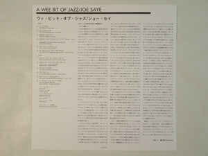 Joe Saye - A Wee Bit Of Jazz (LP-Vinyl Record/Used)