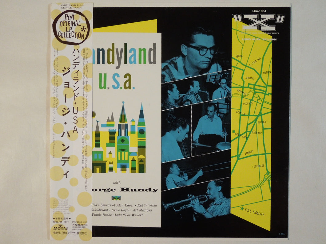 George Handy - Handyland U.S.A. (LP-Vinyl Record/Used)